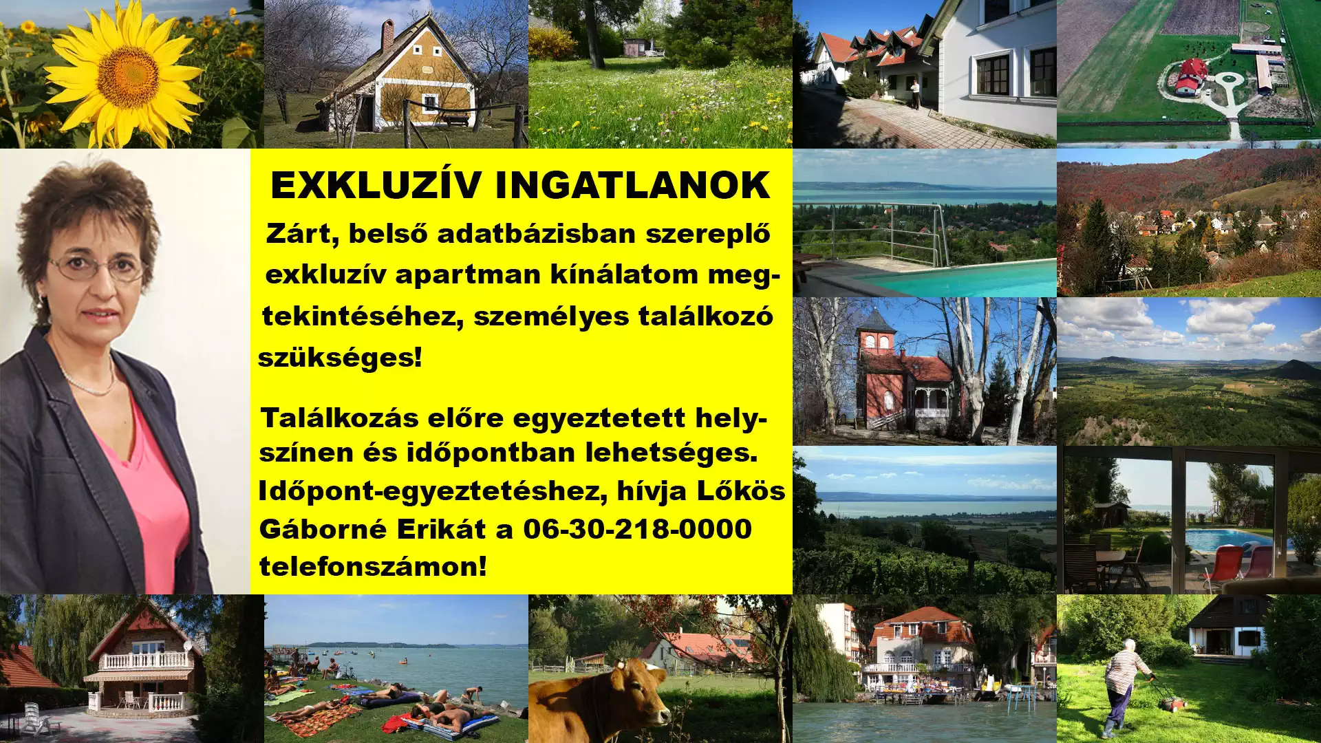 Zárt, belső adatbázisban szereplő, exkluzív apartmanok