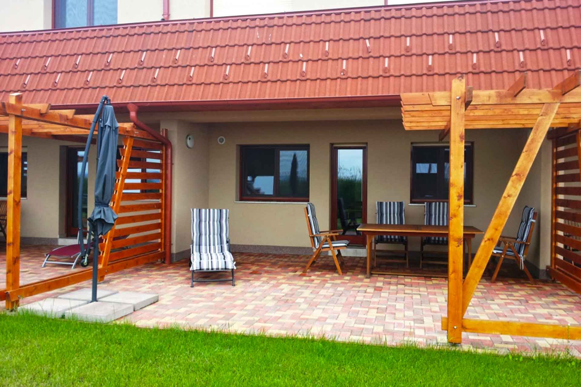 Kertkapcsolatos, 2 szobás apartman