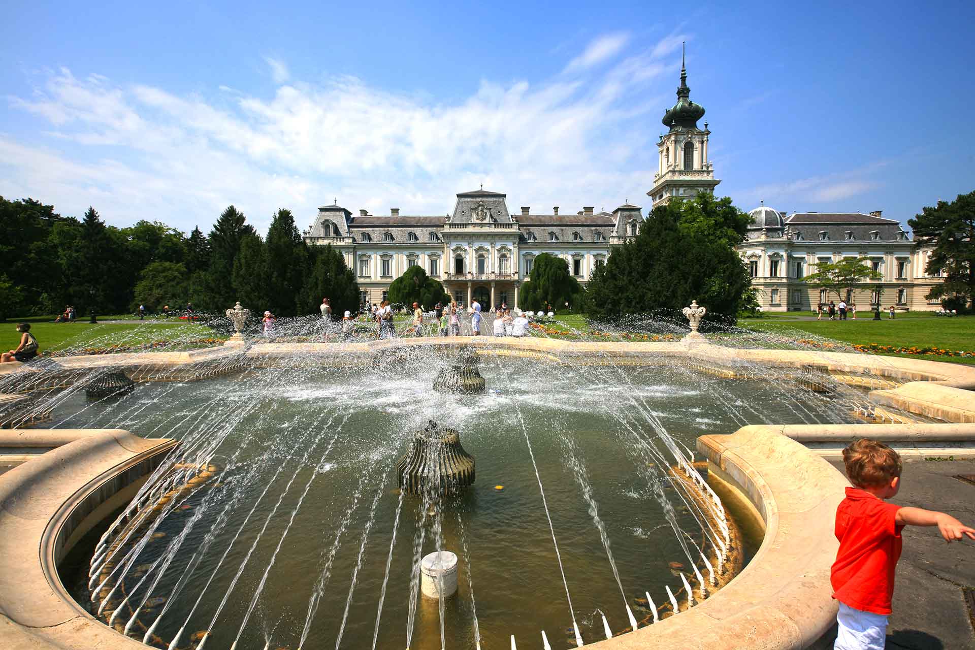 Keszthely, Gróf Festetics György kastélya.