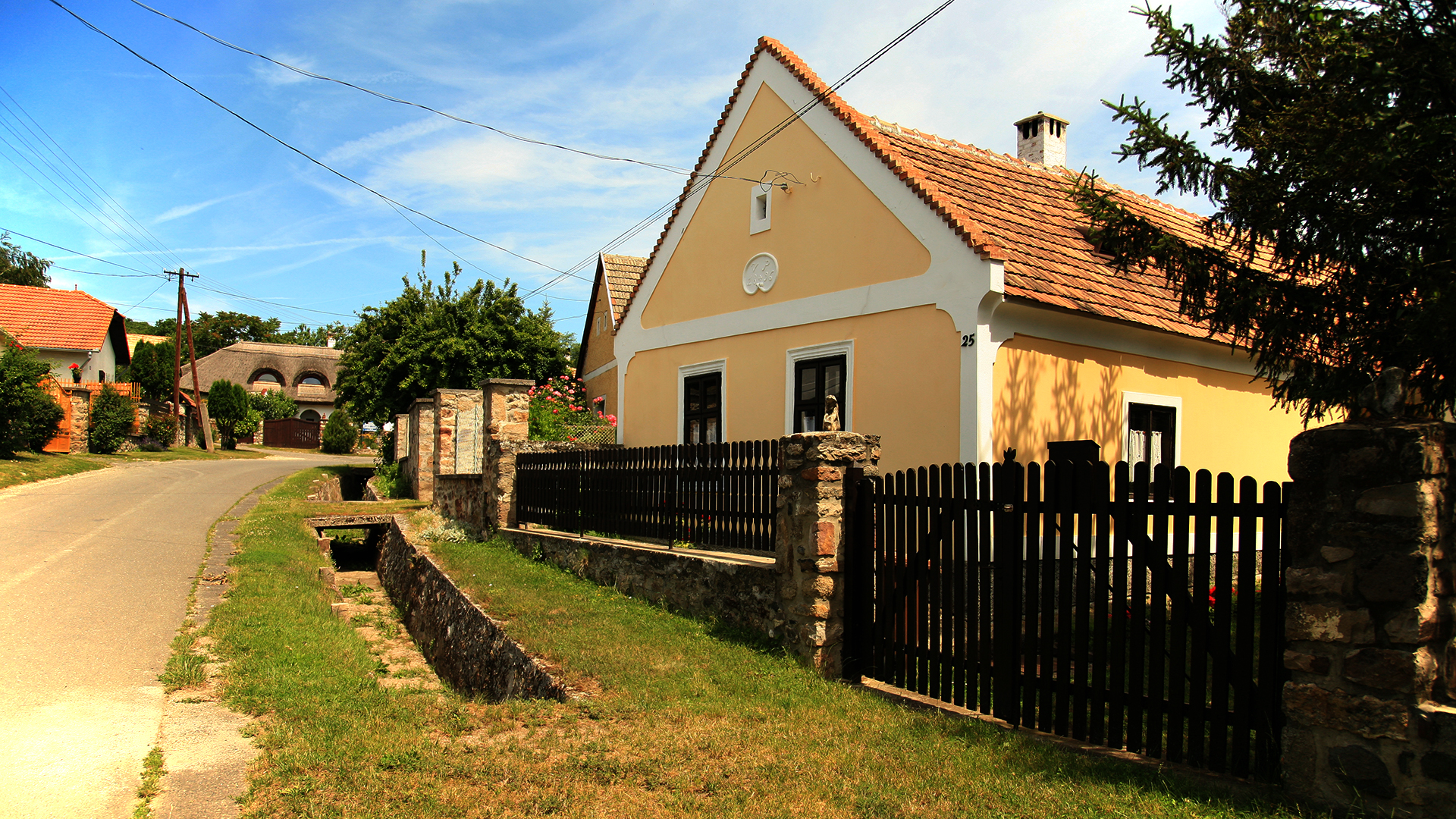 Parasztházak a Balaton-felvidéken