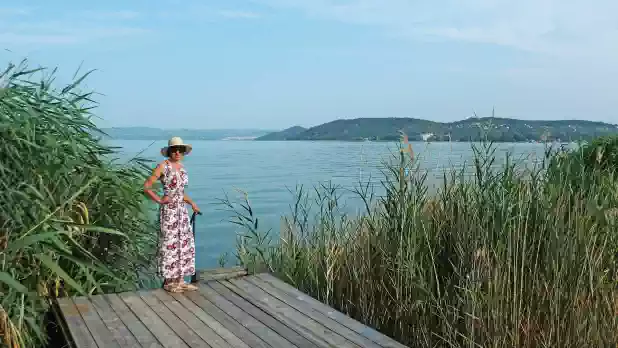 Az engedélyes stég, 20,6 m2 felületű, és igény szerint növelhető Az engedélyes stég, 20,6 m2 felületű, és igény szerint növelhető