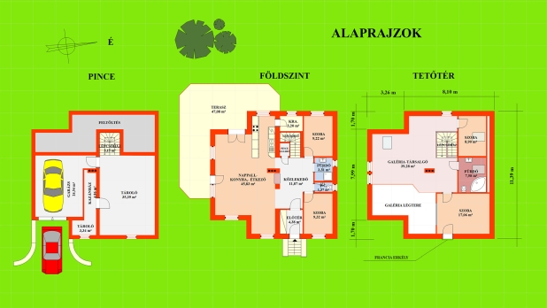 Balaton közelében, önálló kertes családi lakóház eladó