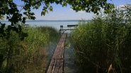 Balaton északi partján, panorámás nyaraló