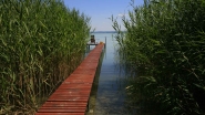 Balaton északi partján, panorámás nyaraló