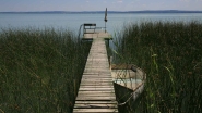 Balaton északi partján, panorámás nyaraló